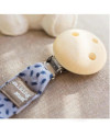 Pinza chupete Winter Stories 35838 Azul 25x4x1.5 cm.