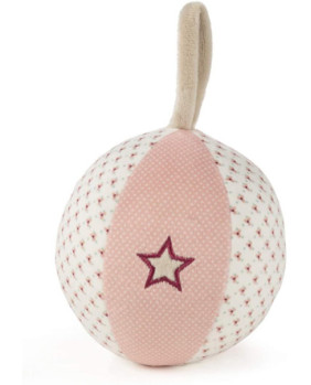 Pelota sonajero Mousy rosa 474294 12cm.Ø