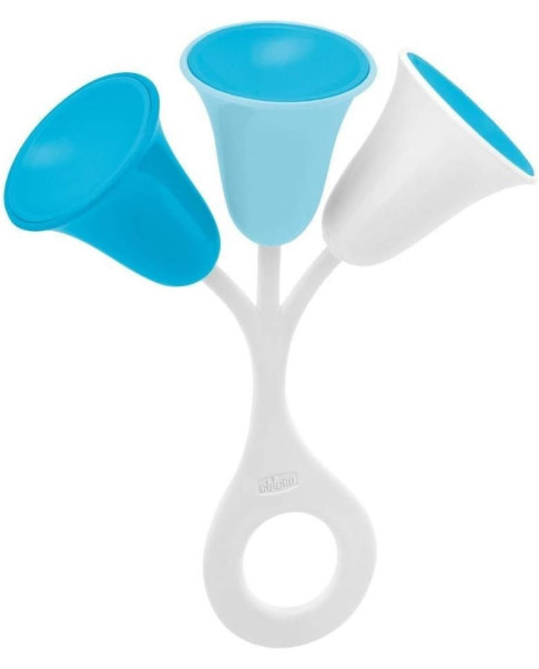 Sonajero Tulipán - Juguetes Azul +3M