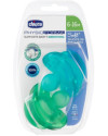 Chupete Physio Soft silicona 6-16M - Nursing Azul 2 UD.
