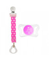 Pack chupete Physio Micro 0-2M+clip rosa - Nursing 00075110110000