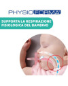 Pack chupete Physio Micro 0-2m/clip azul