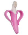 Cepillo dental iniciación Plátano BB0102 Rosa De 0-24 meses