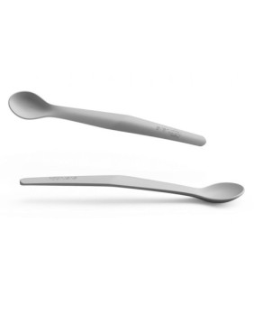 Cuchara silicona Everyday Baby ES0502 Gris (2 ud)