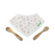Set de bandana+cubiertos Natur picneat Bunny 89317 3 piezas