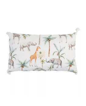 Cojín rectangulo Africa REC51801 34x30 cm.