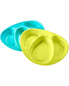 Set 2 Platos compartimientos 44027251 +12 M