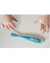 Cuchara sof silicona 1era edad 913381 Azul - cocina