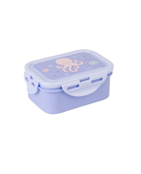 Cajita almuerzo M Ocean Life 70041 azul 350 ml.