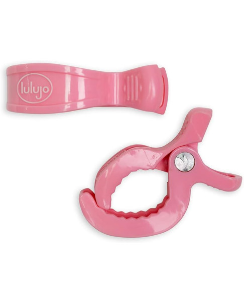 Pinza para muselinas LJ-007-611 rosa set 2 unidades