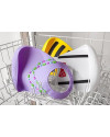 Babero de bebé de silicona Sheriff MMD-BB-115 +6M