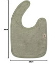 Babero de bebé TM-BAV02-540 Whisper Green 26x38 cm.