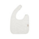 Babero de bebé TM-BAV02-WI White 26x38 cm.