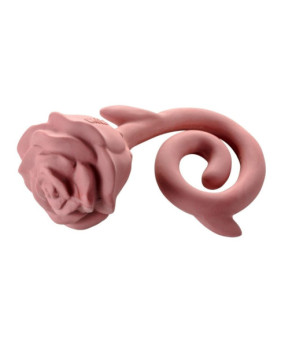 Mordedor flor rosa NAT-005-013 Roja 10x12.5 cm.