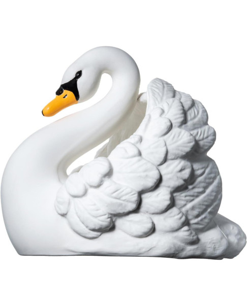 Juguete baño Cisne NAT-002-004 blanco 7x9.5x8 cm.