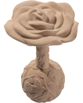 Sonajero Rose NAT-003-007 beige 8x12.5 cm.