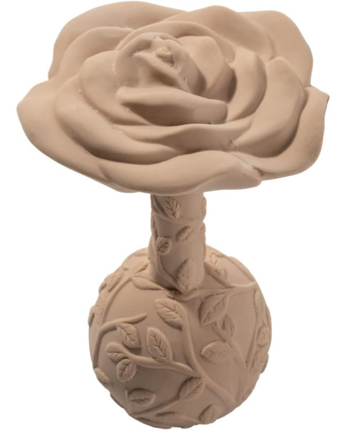 Sonajero Rose NAT-003-007 beige 8x12.5 cm.