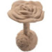 Sonajero Rose NAT-003-007 beige 8x12.5 cm.