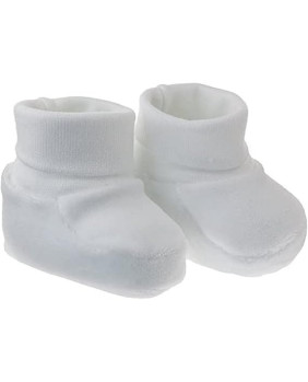 Zapatillas de Estar por casa Unisex bebé, Blanco (White), 16 EU