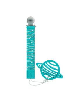 Portachupetes silicona con mordedor Planeta 21123 +0M