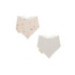 Set de 2 baberos bandana 43x21 Nairobi Lino Bimbi Class