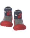 Zapatos para bebés Dinosaur rojo/gris ADI0201 Euro 19