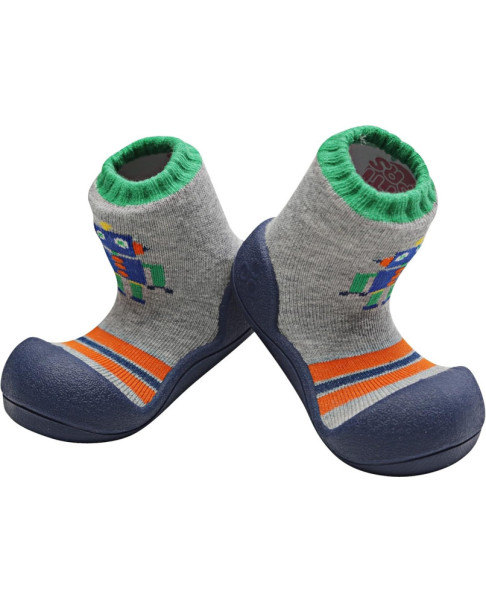Zapatos para bebés Robot gris AR00201 Euro 19