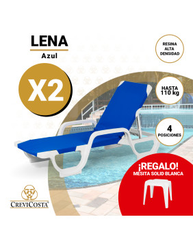 LOTE TUMBONAS LENA Azul
