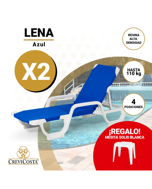 LOTE TUMBONAS LENA Azul