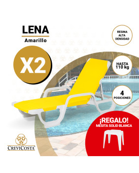 LOTE TUMBONAS LENA Amarillo 