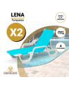LOTE TUMBONAS LENA Turquesa