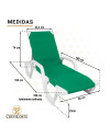 LOTE TUMBONAS LENA Verde