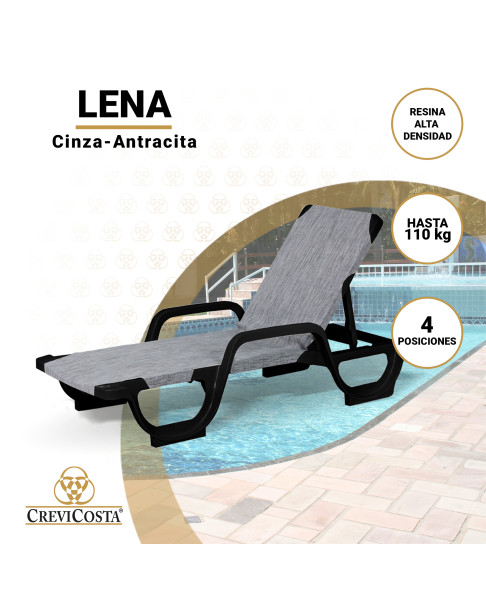 TUMBONA LENA (Cinza-Antracita)