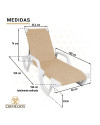 LOTE TUMBONAS LENA Beige