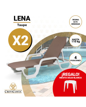 LOTE TUMBONAS LENA Taupe