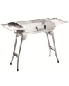 Parrilla grande de doble asa (acero inoxidable) open 112*30*71cm. fold: 60*30*18cm