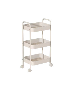 Organizador pequeñó Multiusos de Metal 3 Niveles Con Rueda  (Azul)