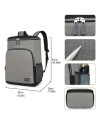 Mochila Térmica VOYAGE 42*32*18 cm (24L) Gris