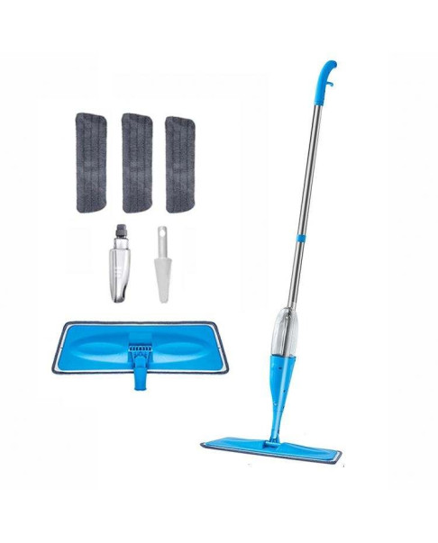 Mopa Fregona Con Pulverizador y Limpieza Giratoria 360°