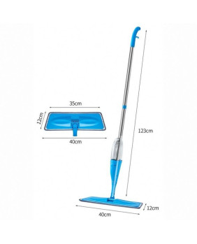 Mopa Fregona Con Pulverizador y Limpieza Giratoria 360°