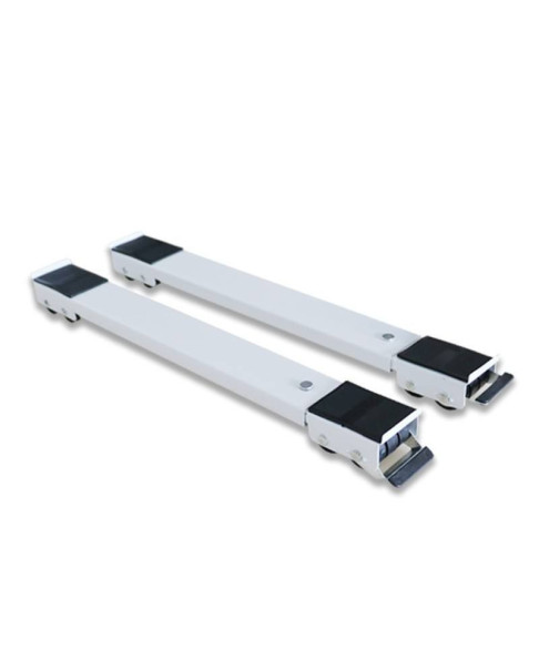 Base de metal ajustable con ruedas para mobiliario