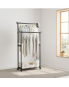 Perchero Organizador Doble Para Ropa Con Ruedas