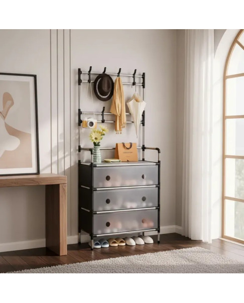 Nuevo perchero de suelo sencillo