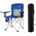 Silla de camping - Silla plegable portátil para el aire libre con brazos, porta bebidas y bolsa de transporte
