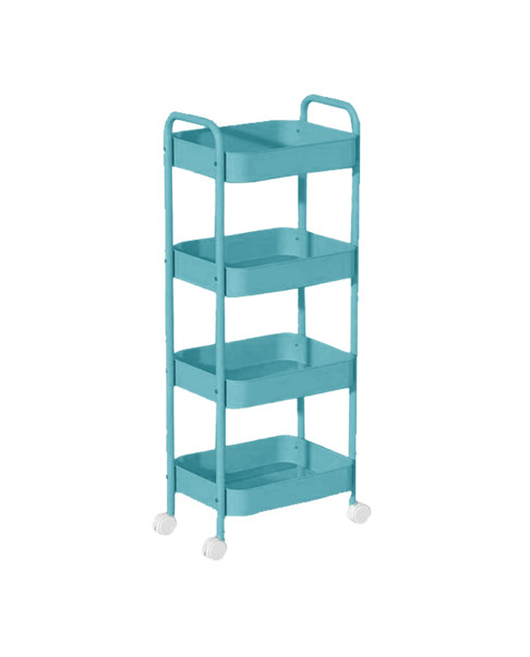 Organizador Multiusos de Metal 5 Niveles Con Ruedas