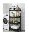 Organizador Multiusos de Metal 5 Niveles Con Ruedas