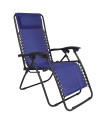 Nuevo Sillón CREVILLENTE 2007 - Sillón de Playa Plegable, reclinable y de 4 Posiciones. Textilene (Azul)