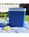 Nevera Portátil Rígida 24 L. Ideal para camping y playa.