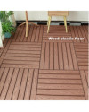 Baldosa artificial para exterior diseño de madera natural 2,2 x 59 x 29 cm