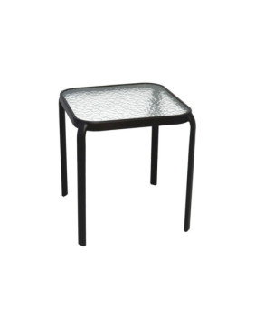 MESA AUXILIAR ACERO ANTRACITA 40 x 40 x 45 cm